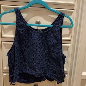 Aqua Crop top